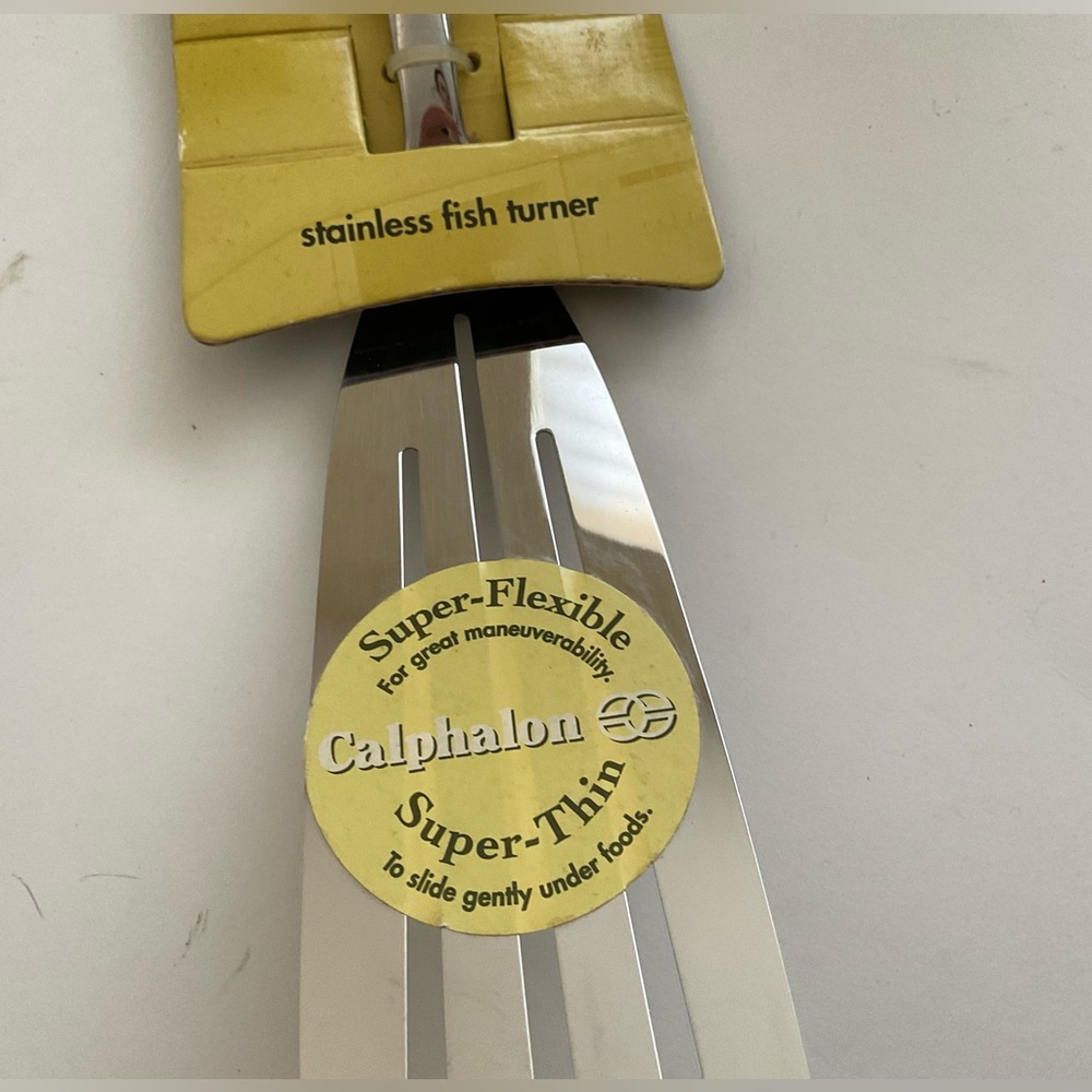 Calphalon Sainless Slotted Fish Turner NEW - Picture 4 of 8